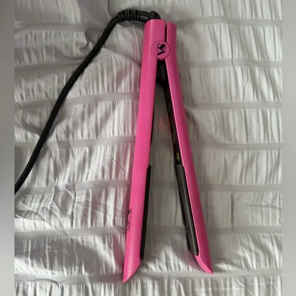 Straight Ahead Beauty NEO Pink Flat Iron Hair Straightener - Picture 4 of 7